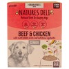 Natures Deli Grain Free Senior Wet Dog Food Trays (Beef & Chicken)