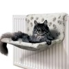 Danish Design Kumfy Kradle Radiator Cat Bed (Paw Prints)