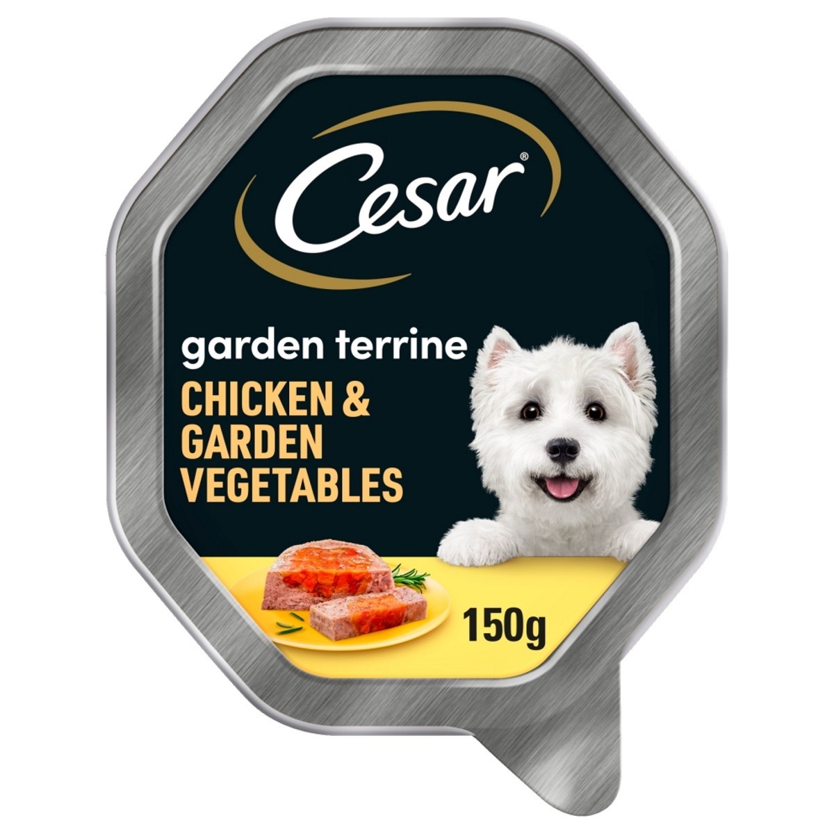 cesar dog food chicken and vegetables