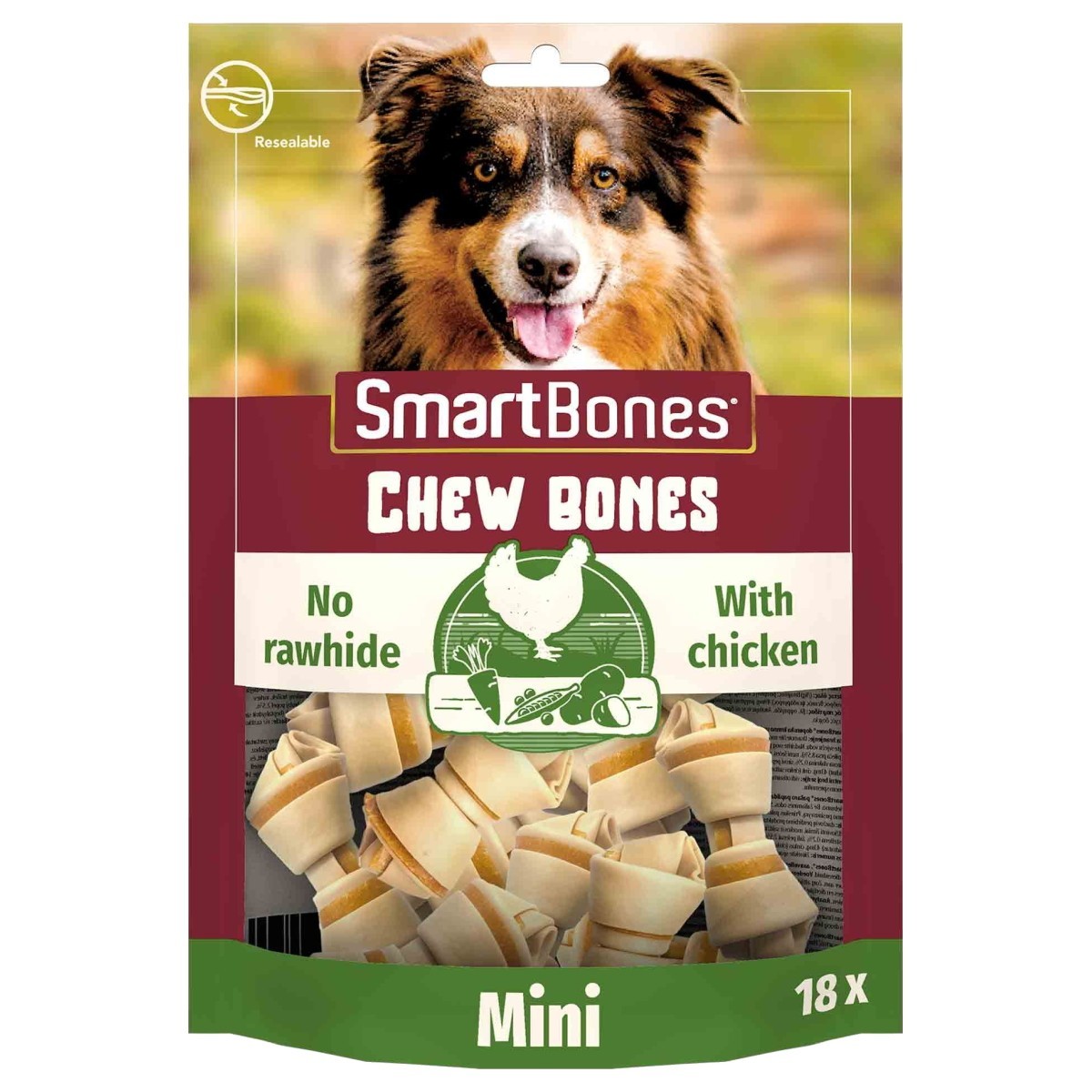 dream bones dino chews large