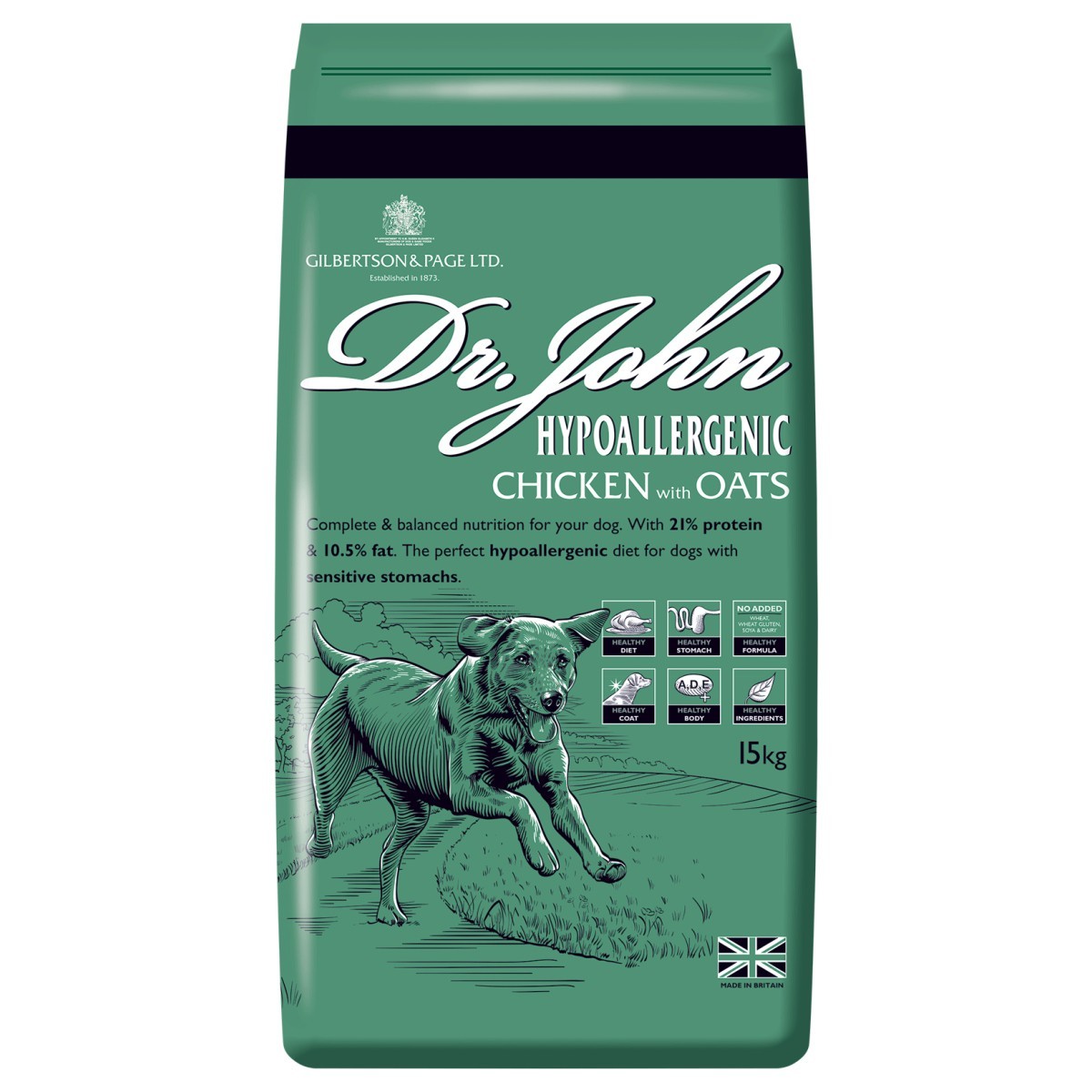 Dr John Hypoallergenic Adult Dry Dog Food Chicken with Oats