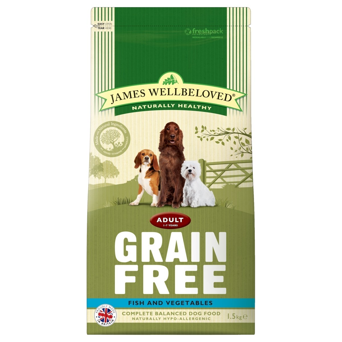 best no grain dry dog food