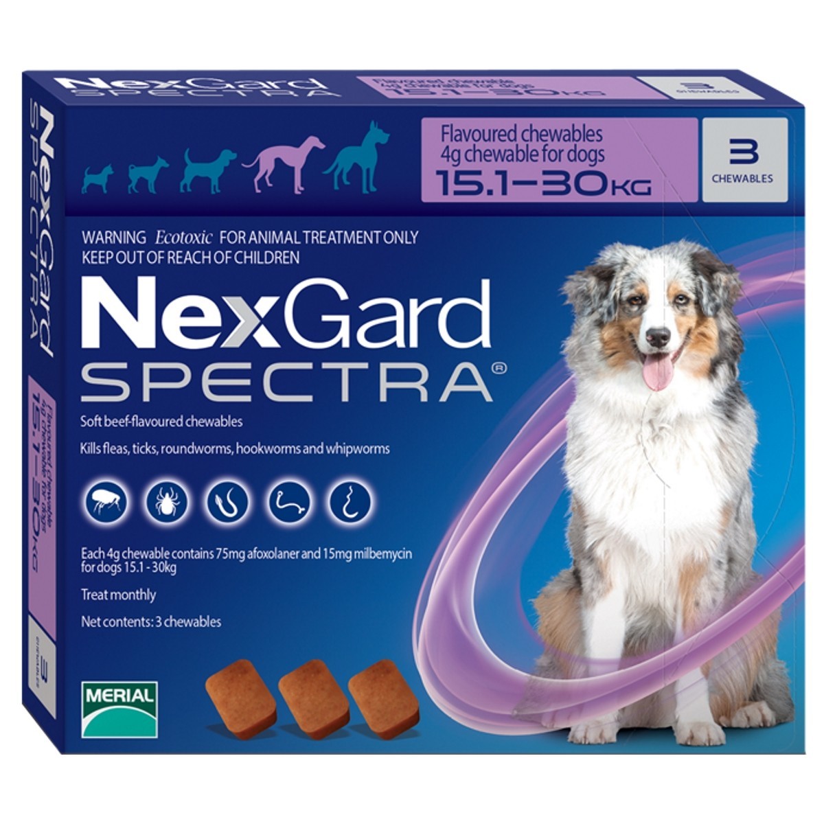 nexgard spectra large dog