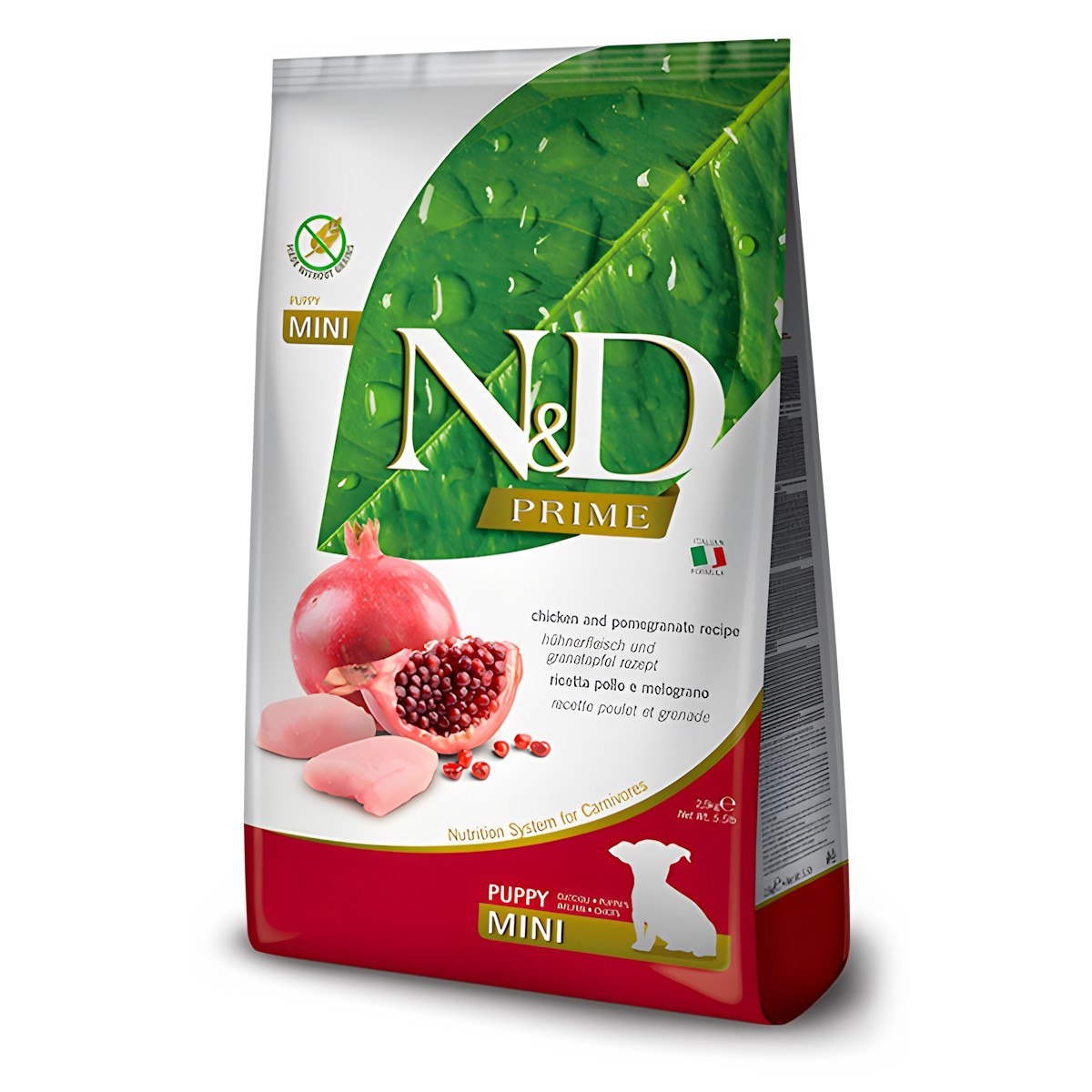 Farmina N D Prime Mini Puppy Dry Dog Food Chicken Pomegranate 2.5kg From 25.37