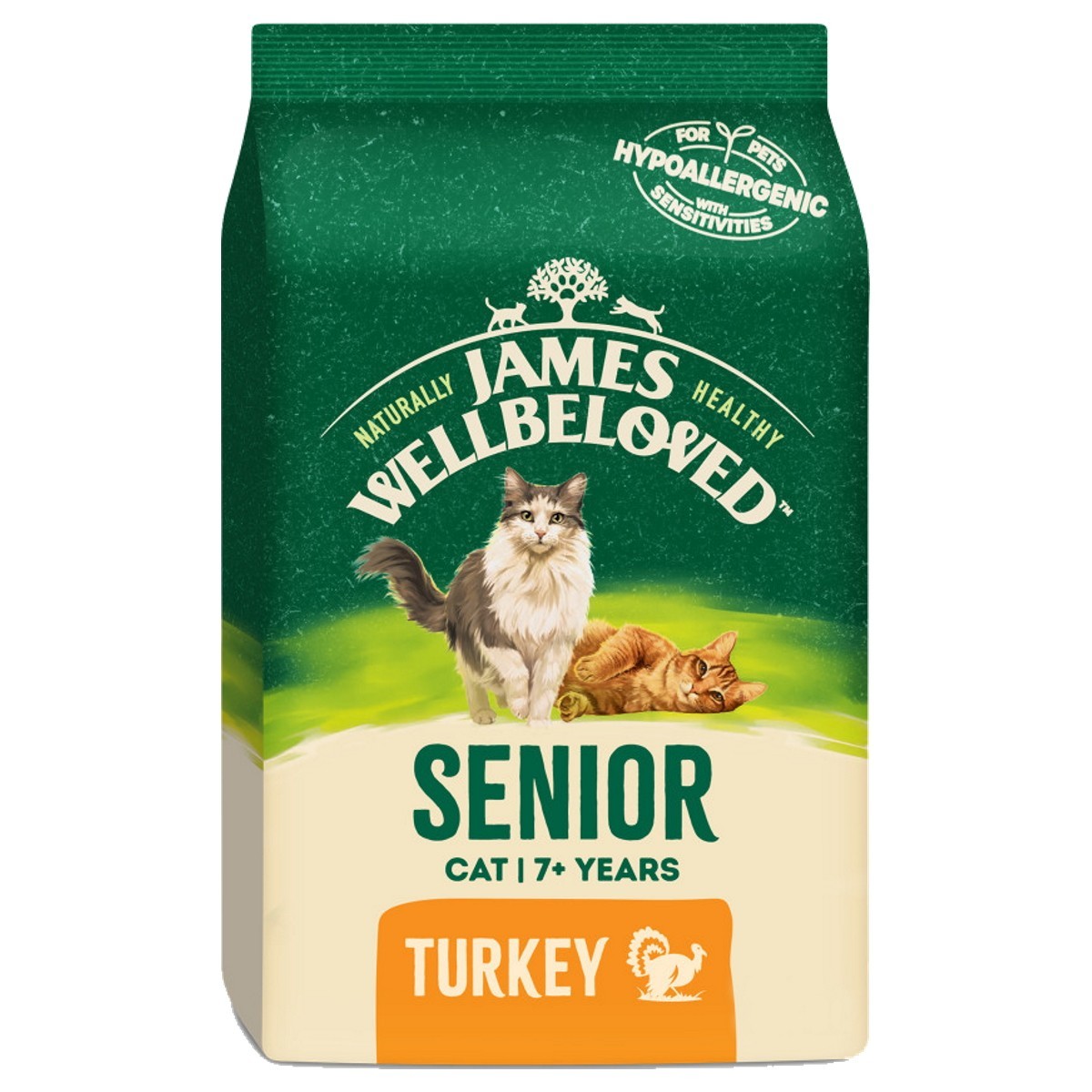 james wellbeloved senior turkey cat food