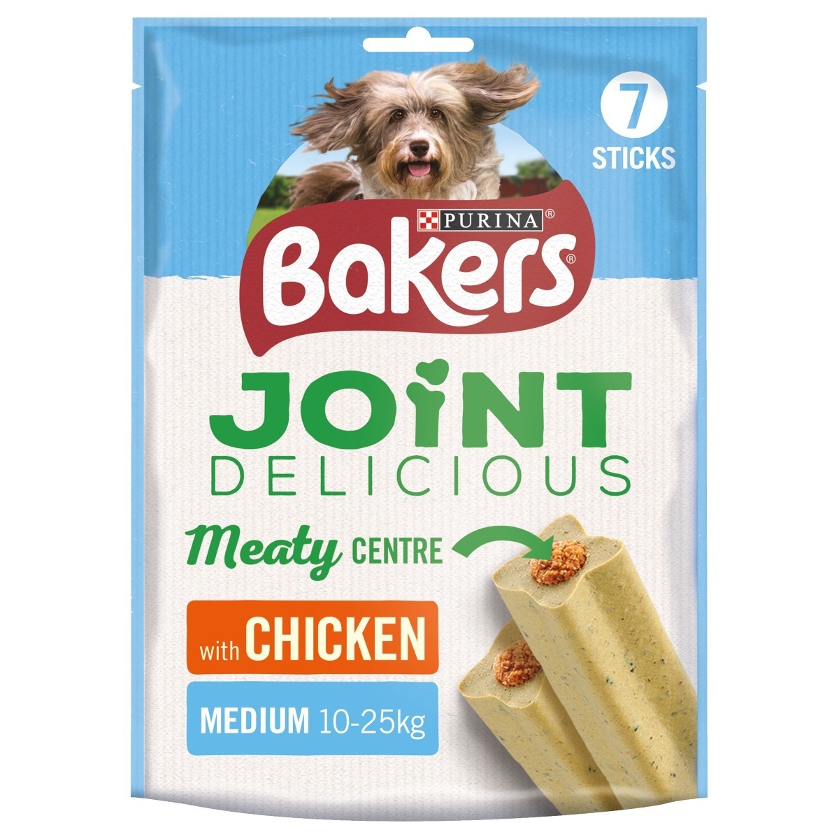 bakers joint delicious large dog treats chicken 7 per pack