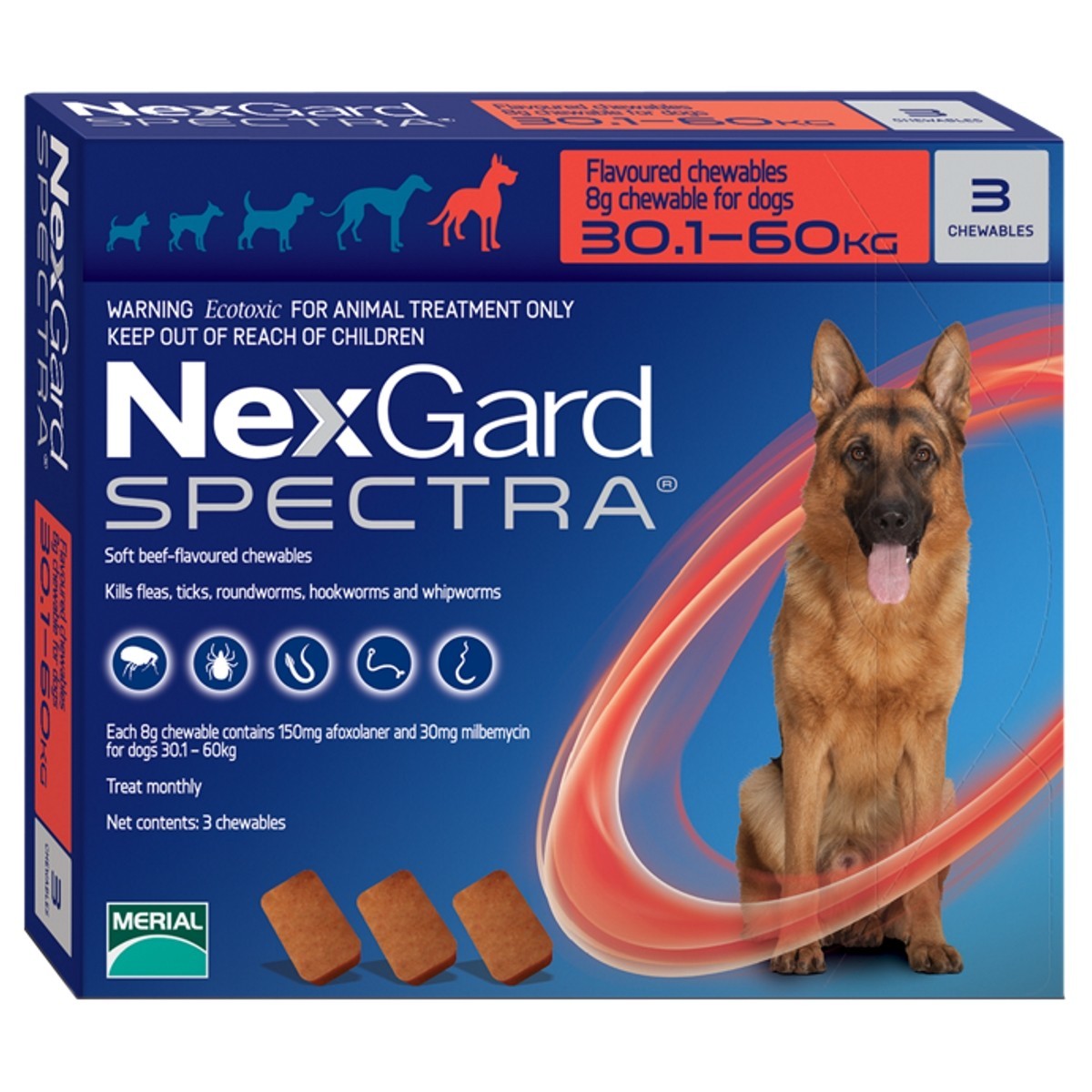 nexgard spectra large dog