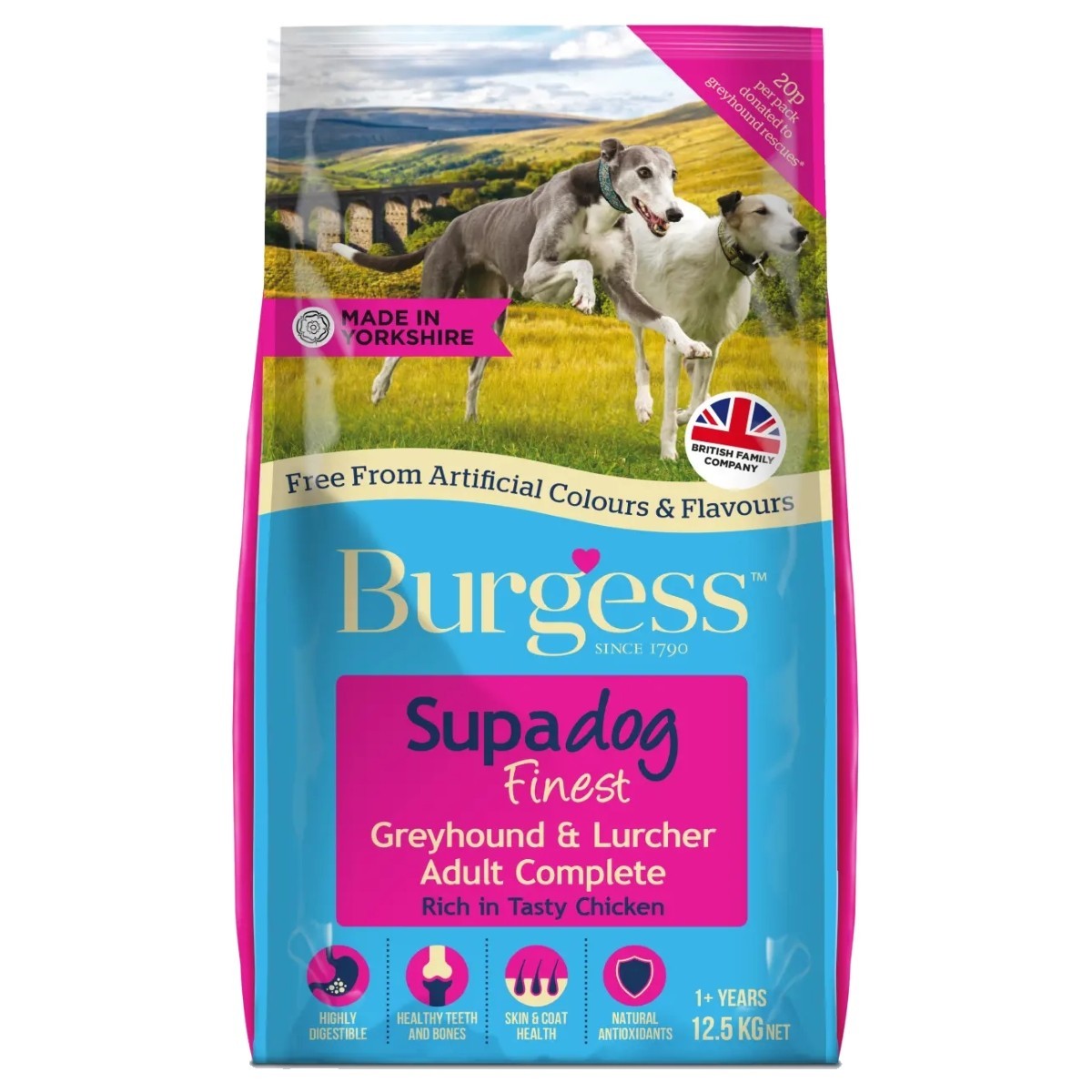 Burgess Supadog Greyhound and Lurcher 