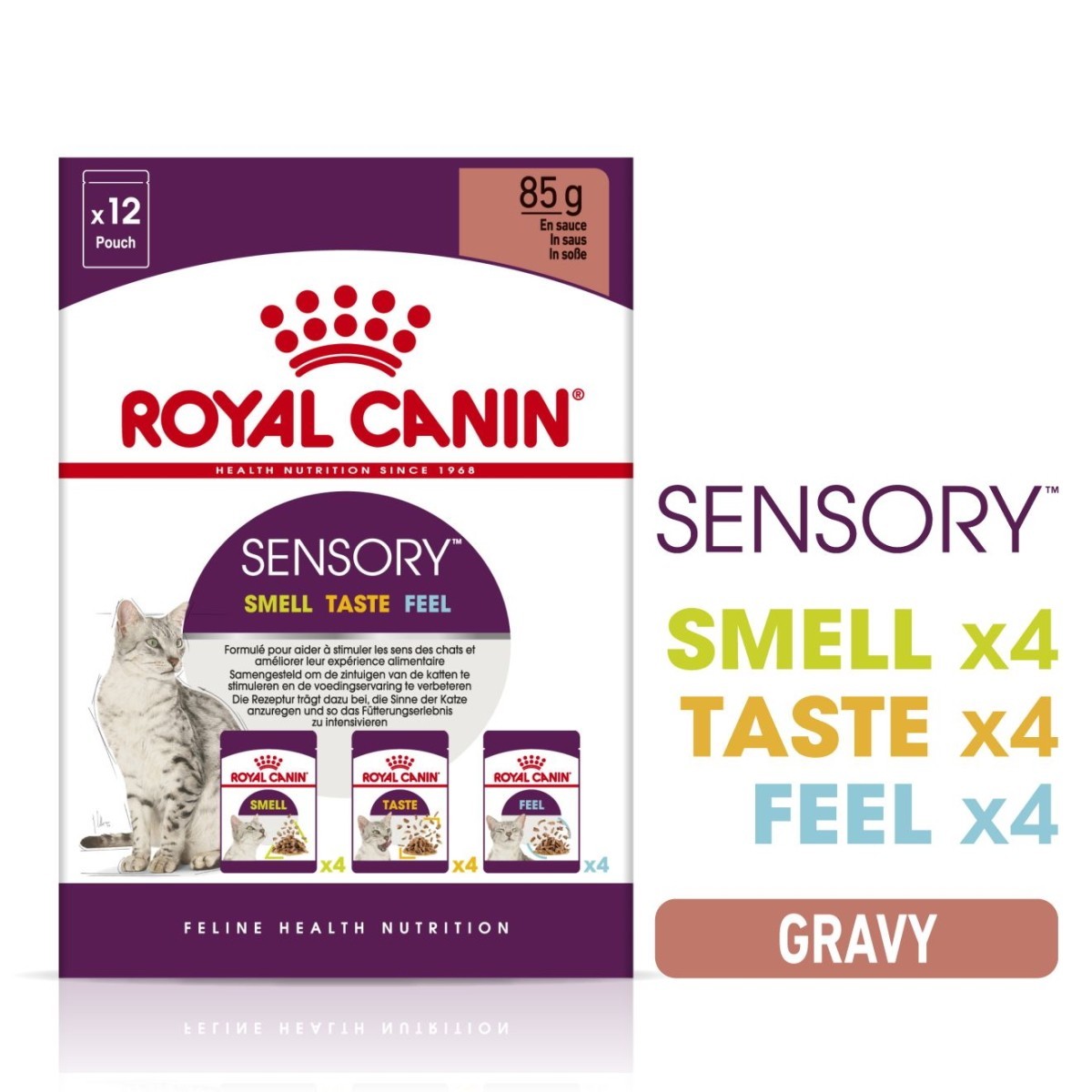 Canin Sensory Adult Wet Food in Gravy (Variety Pack) - £11.50