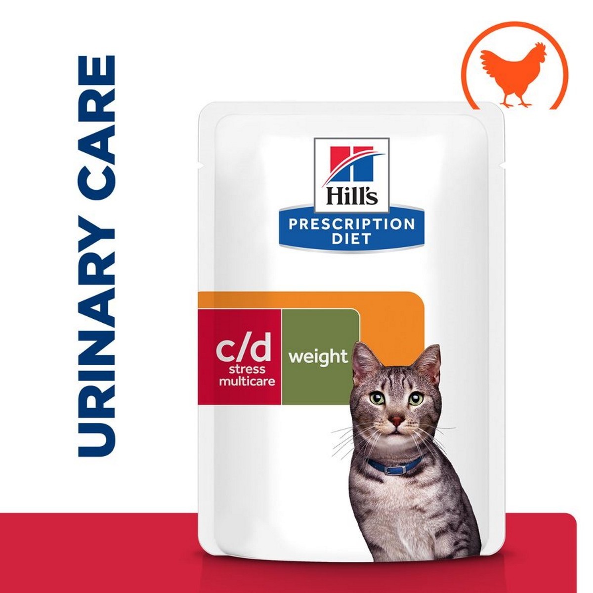 Hills Prescription Diet CD Urinary Stress Plus Metabolic Wet Food Pouches for Cats From 12.76