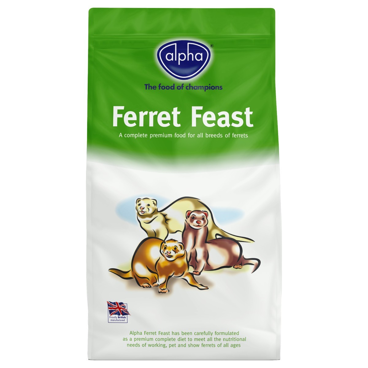 Alpha Ferret Feast Premium Food - From 