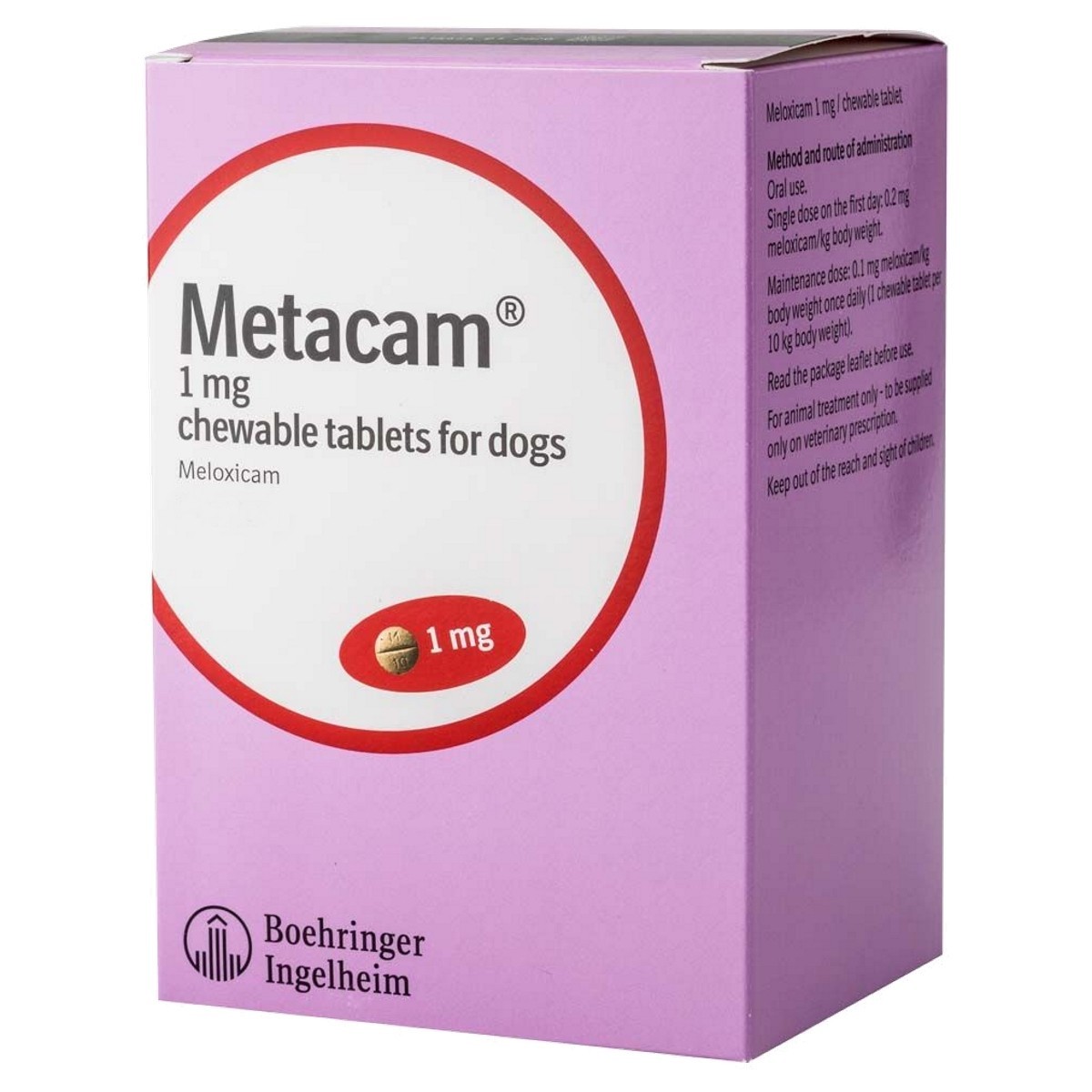 Metacam 1mg Chewable Tablets for Dogs 