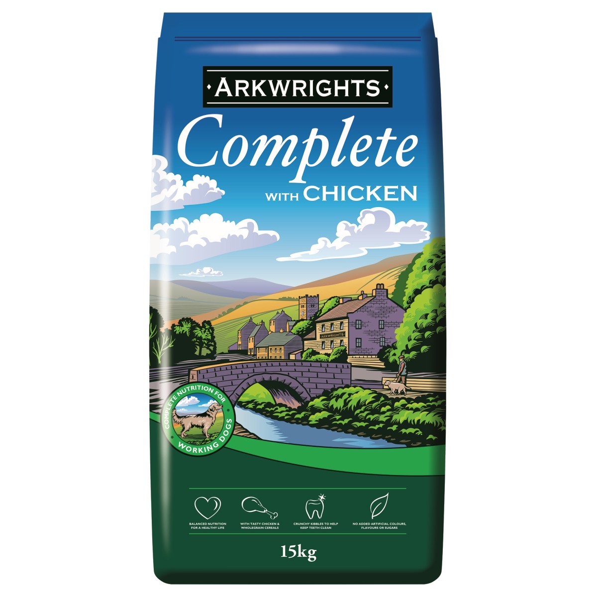 Arkwrights Complete Adult Dry Dog Food Chicken 15kg From 13.13