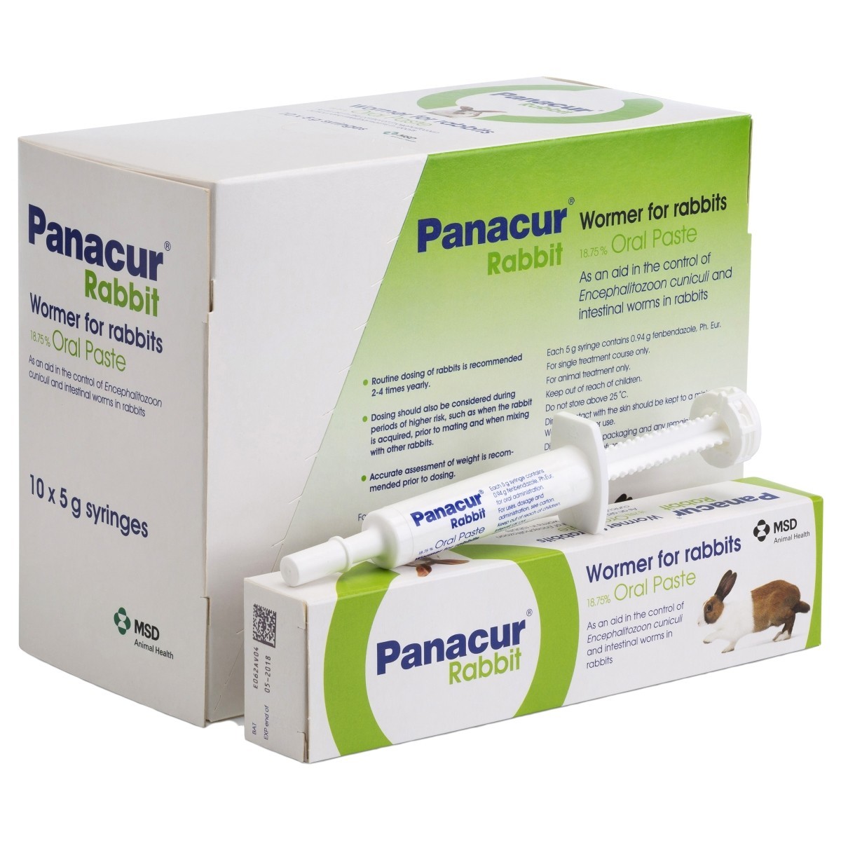 Panacur Rabbit Oral Paste 5g From 5 86