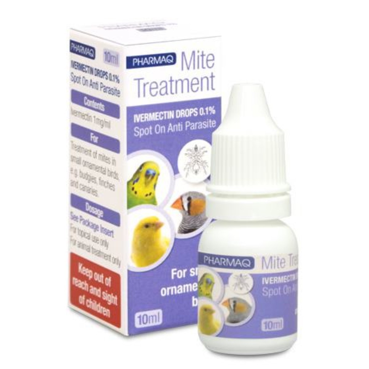 Ivermectin 0 1 Drops For Small Ornamental Birds 10ml From 12 82