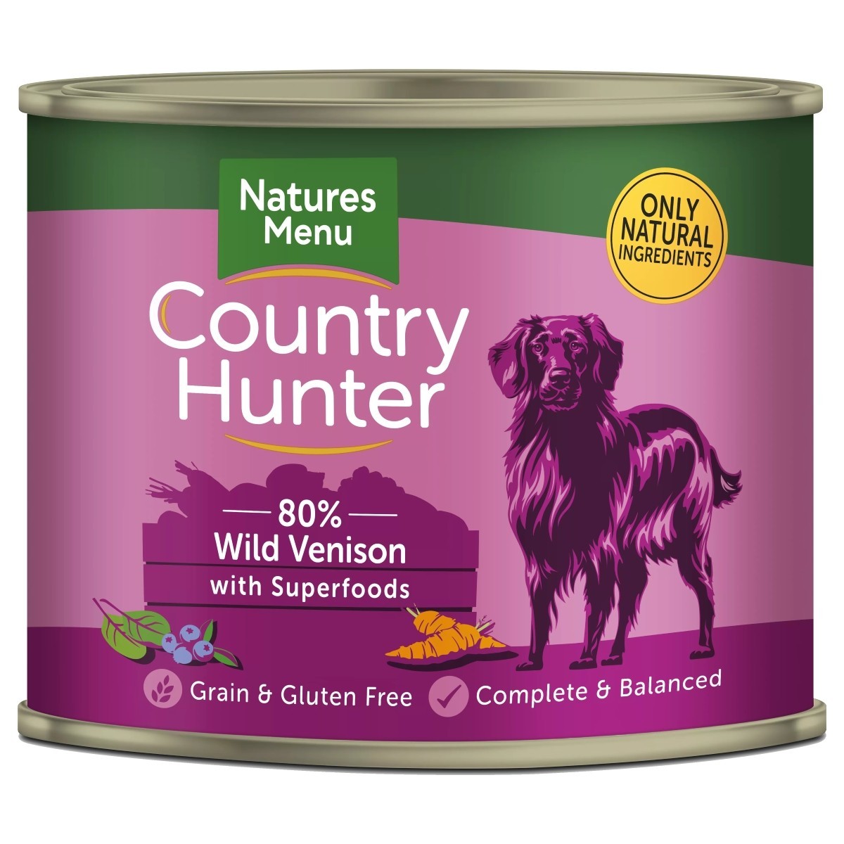 natures menu country hunter raw