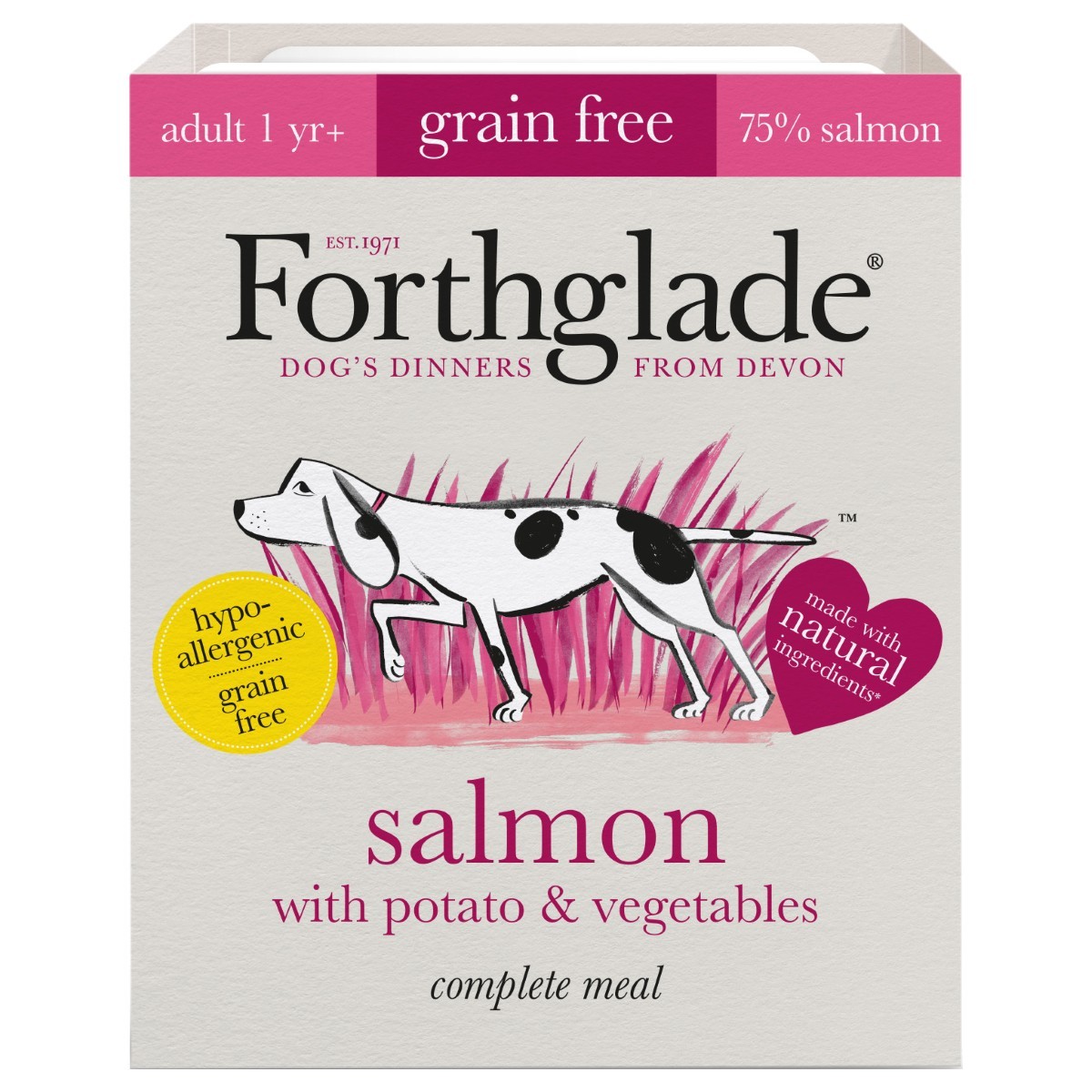 Forthglade Complete Meal Grain Free Dog 
