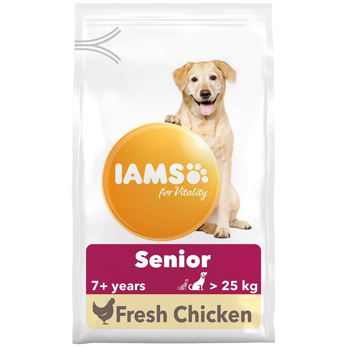 Iams medium best sale dog food 12kg