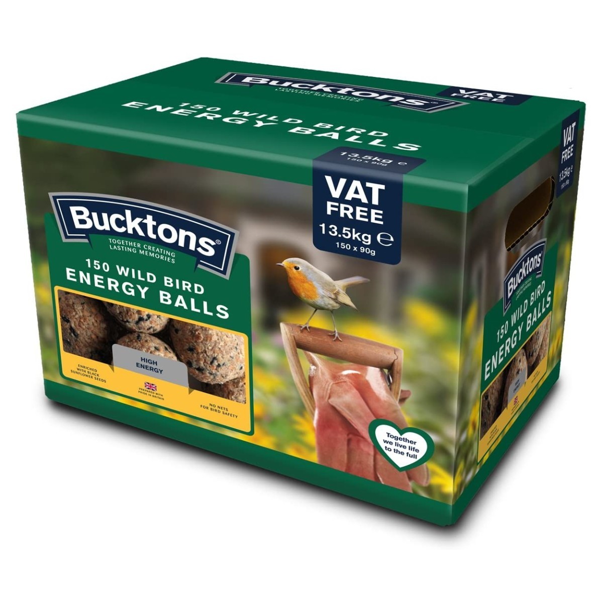 Bucktons top parrot food