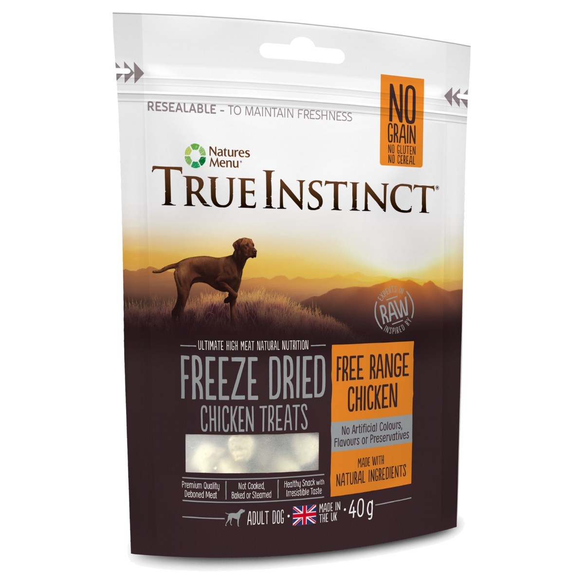 Instinct Freeze Dried Raw Meals Grain Free Real Beef Recipe Dog Food, 25  ozBag: Pet Supplies: Amazon.com