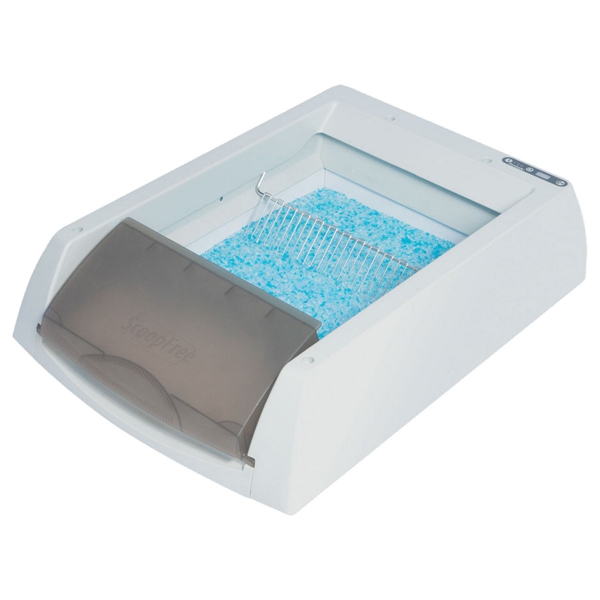 covered self cleaning litter box
