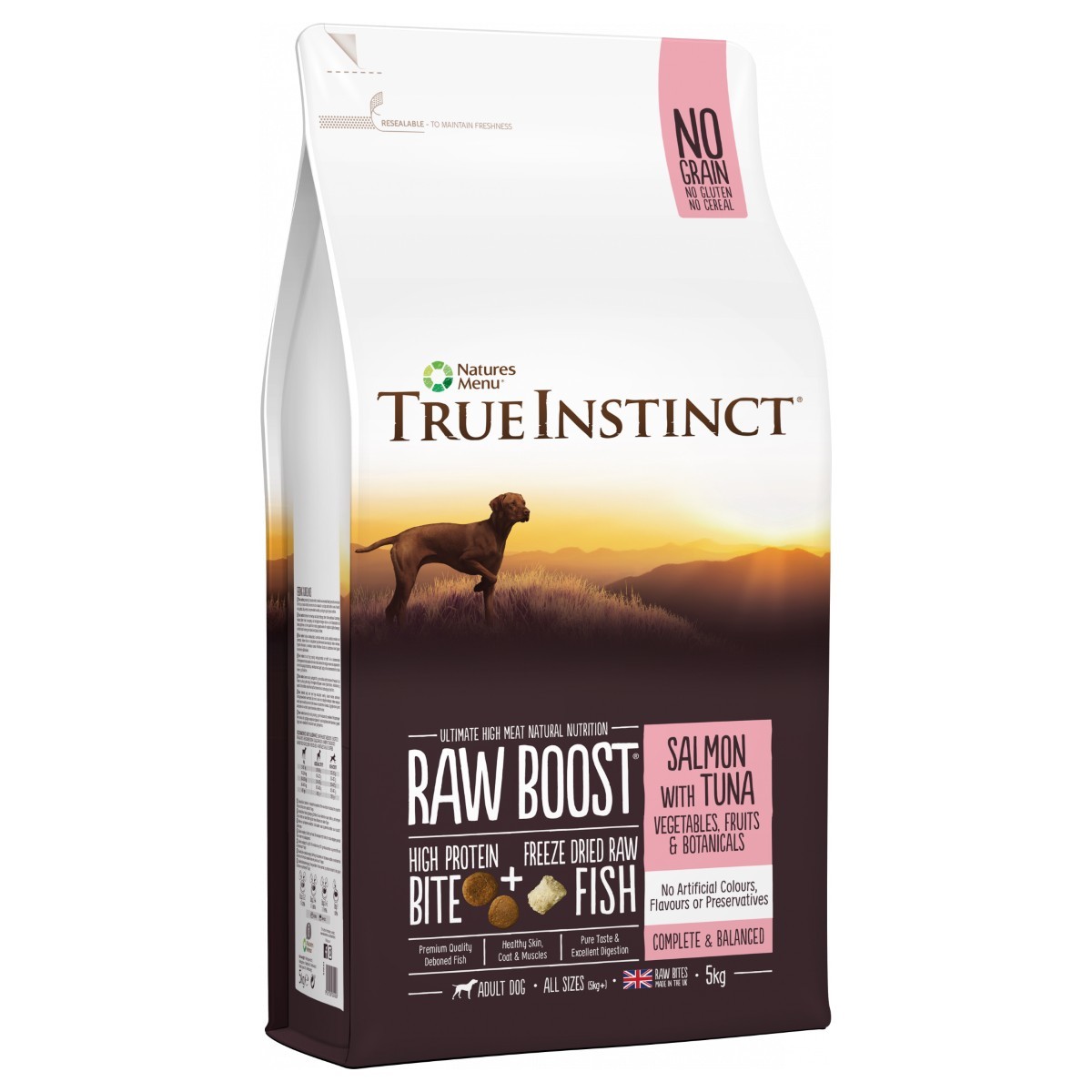 true instinct dog food pouches