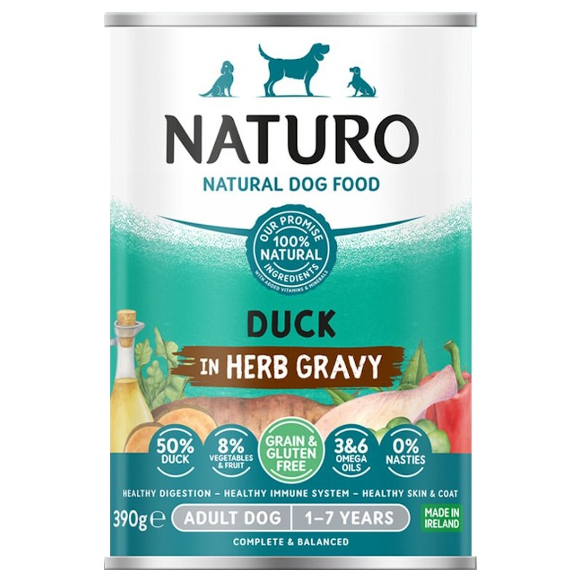 Naturo tinned outlet dog food