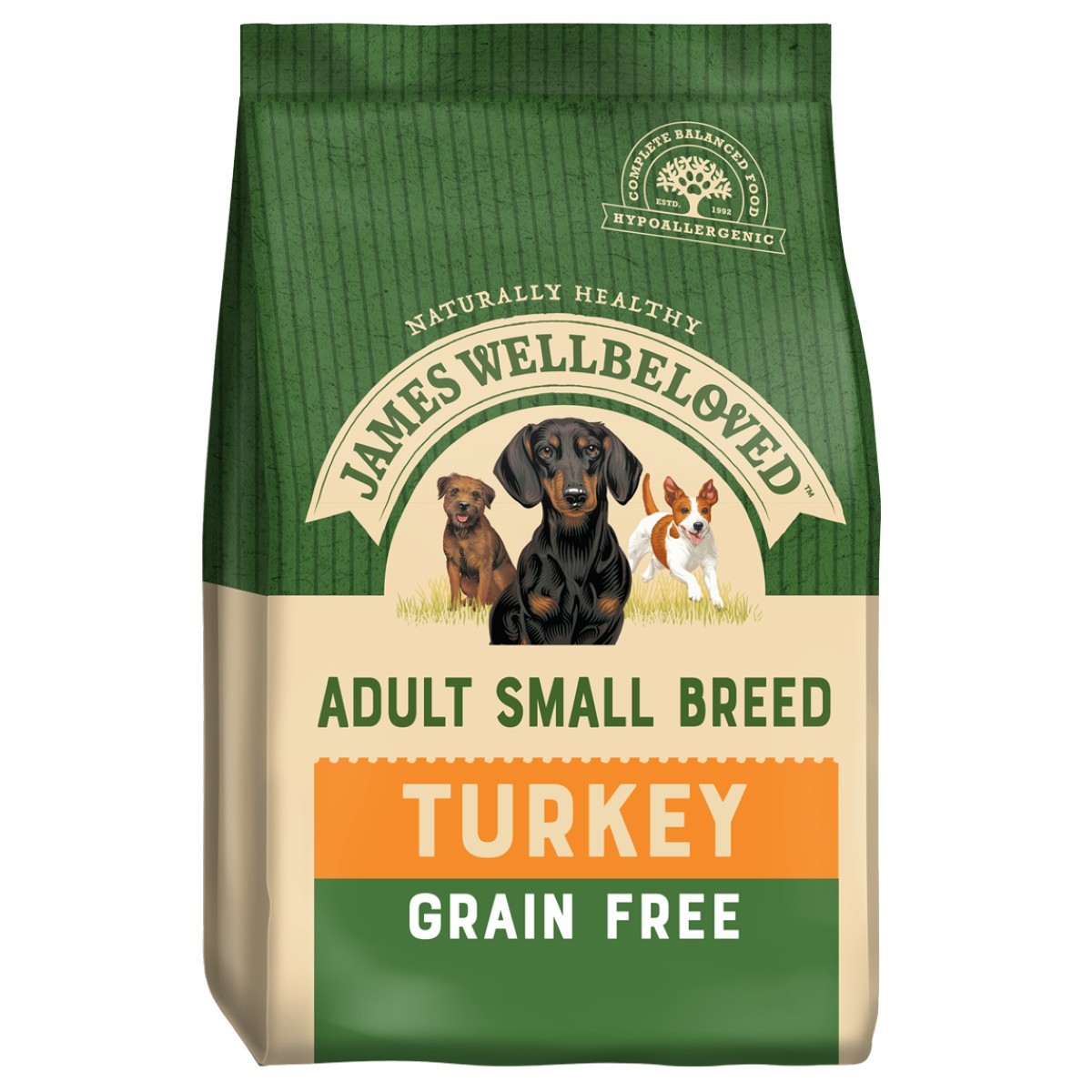 James wellbeloved grain 2024 free dog food