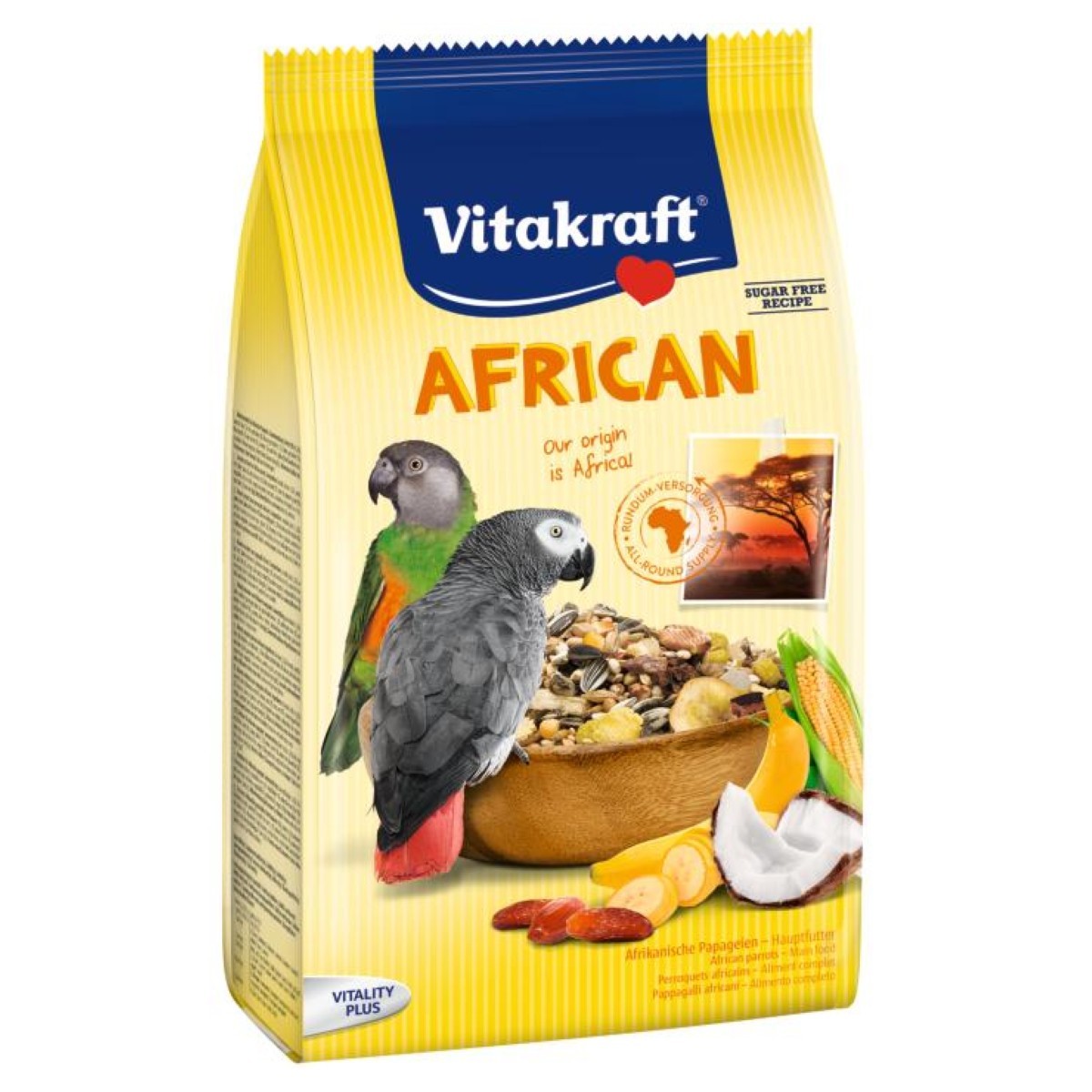 Vitakraft african 2025 parrot food