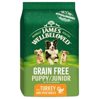 James Wellbeloved Grain Free Puppy/Junior (Turkey & Vegetables) 1.5kg big image