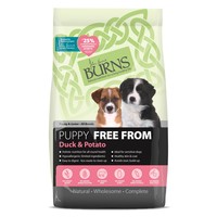 Burns Free From Puppy and Junior Food (Duck & Potato) big image