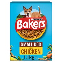 Bakers Small Dog Adult Dry Dog Food (Chicken and Vegetables) big image