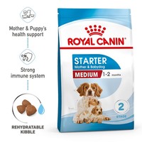 Royal Canin Medium Starter Mother & Babydog Adult/Puppy Dry Food 4kg big image