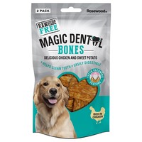 Rosewood Rawhide Free Magic Dental Bones (2 Pack) big image