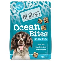 Burns Ocean Bites Treats for Dogs 100g big image