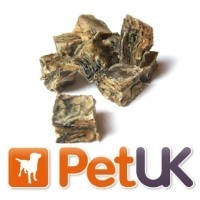PetUK Advanced Fish Treats for Dogs 300g - Salmon Skin Cubes PetUK Advanced Fish Treats for Dogs 300g - Salmon Skin Cubes