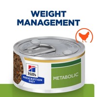 Hills Prescription Diet Metabolic Tins for Cats (Stew with Chicken & Vegetables) big image
