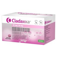 Cladaxxa 40mg/10mg Chewable Tablets for Cats and Dogs big image