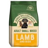 James Wellbeloved Adult Dog Small Breed Dry Food (Lamb & Rice) big image