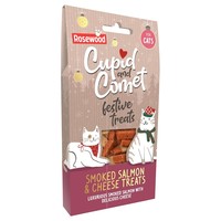 Rosewood Cupid & Comet Christmas Smoked Salmon and Cheese Cat Treats 70g big image