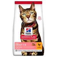 Hills Science Plan Light Adult Dry Cat Food (Chicken) big image