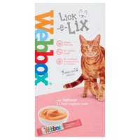 Webbox Cat Delight Lick-e-Lix Cat Treat (Salmon) big image
