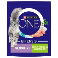 Purina ONE Sensitive Adult Dry Cat Food (Turkey) big image