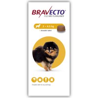 Bravecto 112.5mg Chewable Tablets for Toy Dogs big image