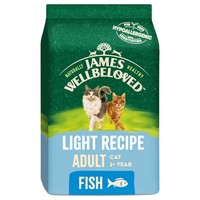 James Wellbeloved Adult Cat Light Dry Food (Fish) big image