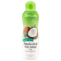 TropiClean Medicated Itch Relief Pet Shampoo (Oatmeal & Tea Tree) 355ml big image