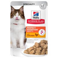 Hills Science Plan Perfect Digestion Adult Wet Cat Food big image