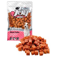 Calibra Joy Mini Salmon Meat Cube Dog Treats 70g big image