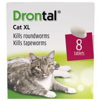 Drontal XL Wormer Tablet for Cats big image