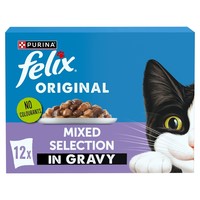 Felix Original Adult Cat Food in Gravy (Mixed Selection) big image